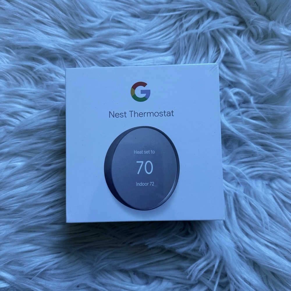 Google Nest thermostat (charcoal)